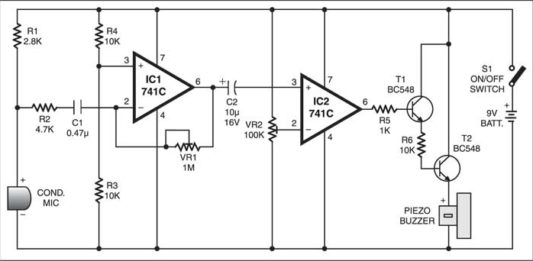 Sound Scanner | Detailed Circuit Diagram Available