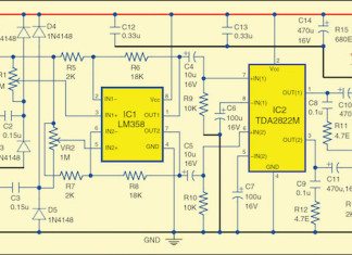 dual audio signal tracer circuit