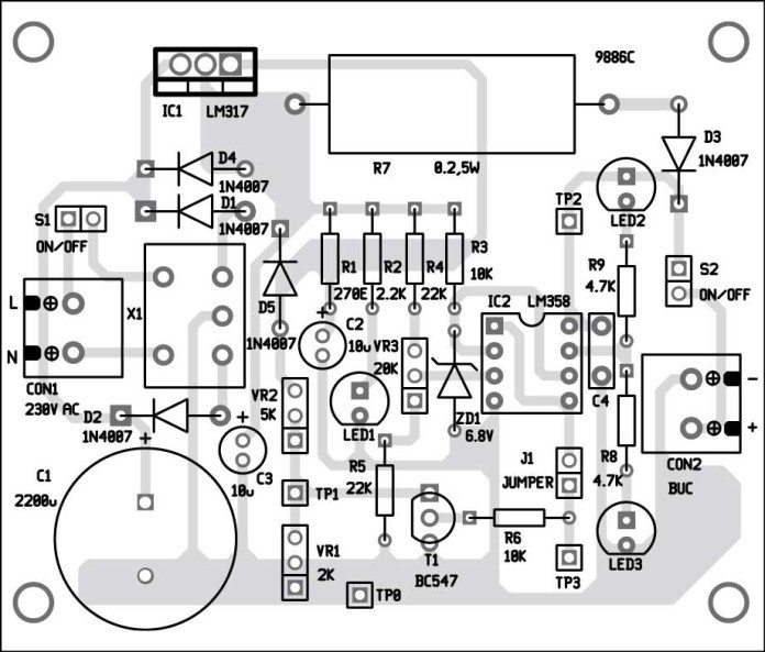 Altimatic 12 Volt Charger Circuit Diagram