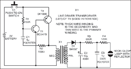 Strobe Light Wiring Diagram from www.electronicsforu.com