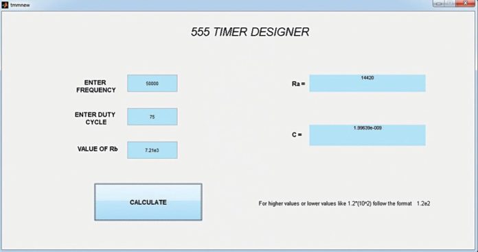Timer In Matlab 555 Timer Design Using MATLAB