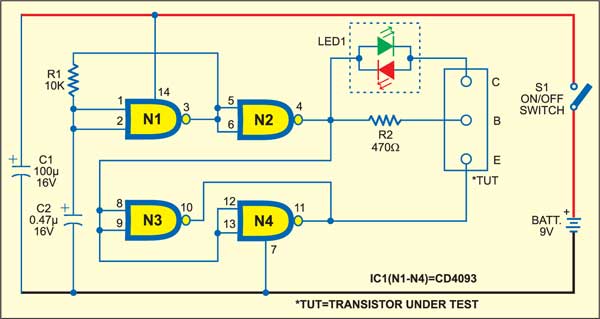 An Easy Transistor Tester