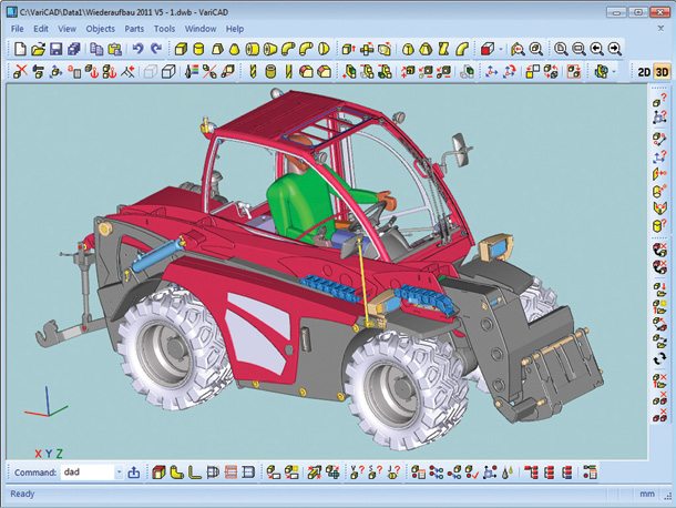 VariCAD: 3D/2D CAD Software