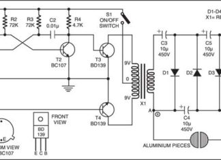 electric shock gun circuit