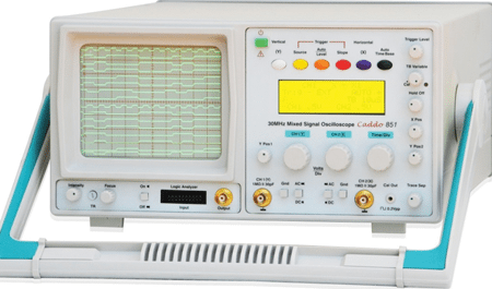 Scientech's Caddo 851 mixed-signal oscilloscope