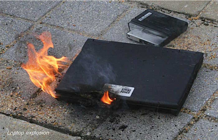Exploding Electronic Devices