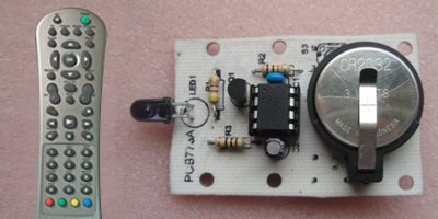 Infrared remote switch circuit