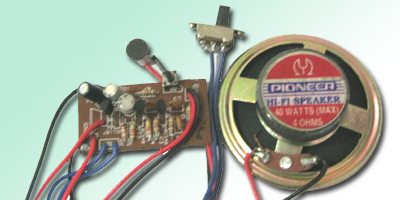 Low-cost Intercom Using Transistors