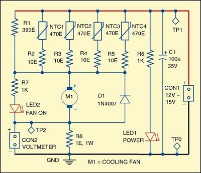 Speed Controller for Small Cooling Fans