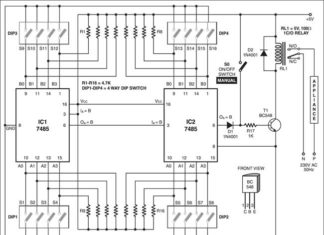 8 Digit Code Lock for Appliance Switching