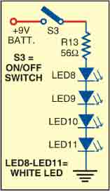 Multi-utility flashlight circuit