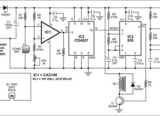 Sound Operated Intruder Alarm