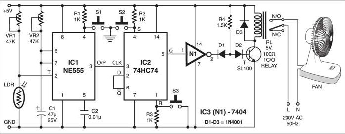 L R Electronic Projects Top 10 LDR based Electronics Projects | Light Dependent Resistor Projects