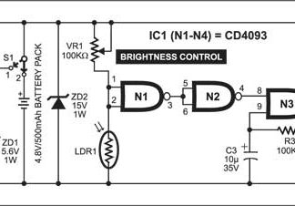 twilight blinker lamp circuit