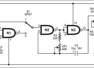 mains indicator circuit