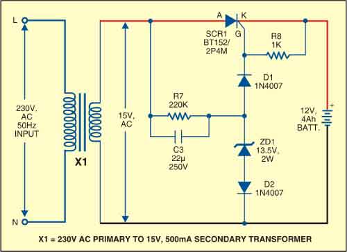 Battery charger circuit
