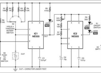 Electrolytic Capacitor Tester