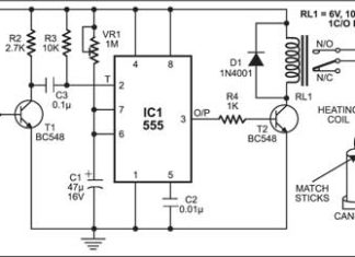 PC Based Candle Igniter Circuit
