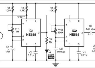 Optical Burglar Alarm Circuit