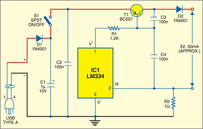 Fig. 1: 3V PC adaptor