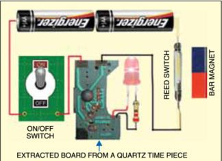 Simple Key-Hole Lighting Device