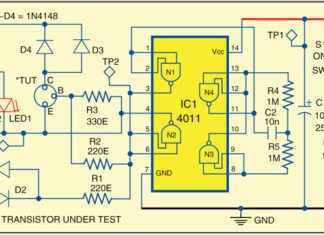 Transistor Polarity Checker