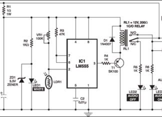 cellphone controlled audio mute switch