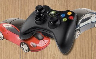 PC based wireless toy car control