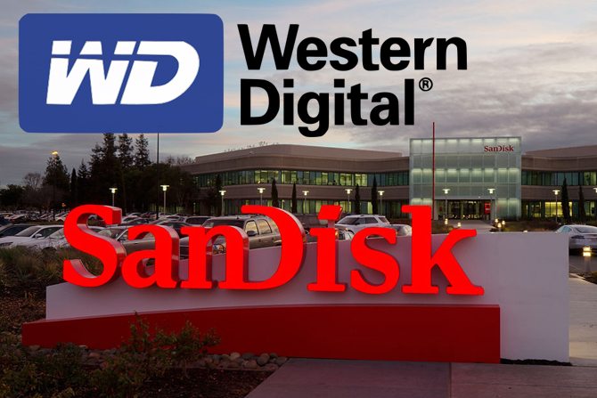 Sandisk and Western Digital about to Join Forces