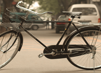 anti-theft device for bicycle