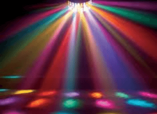 digitally adjustable dancing lights project