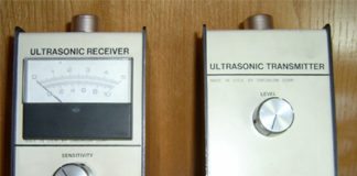ultrasonic transmitter and reciever