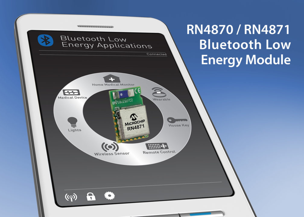 New Module Releases of Bluetooth 4.2: RN4870 and RN4871
