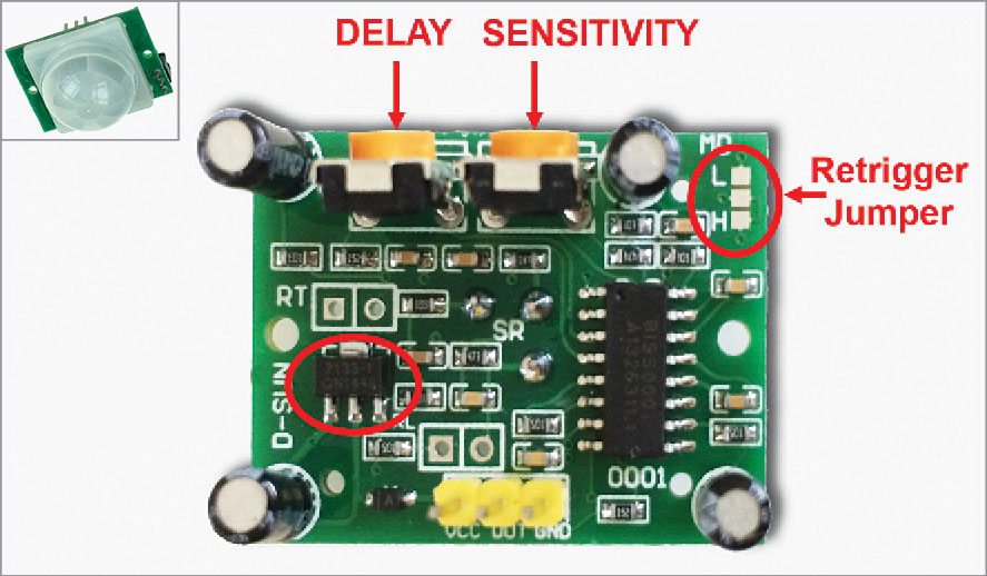 IR Motion Sensor Relay Switch Detailed Project Available