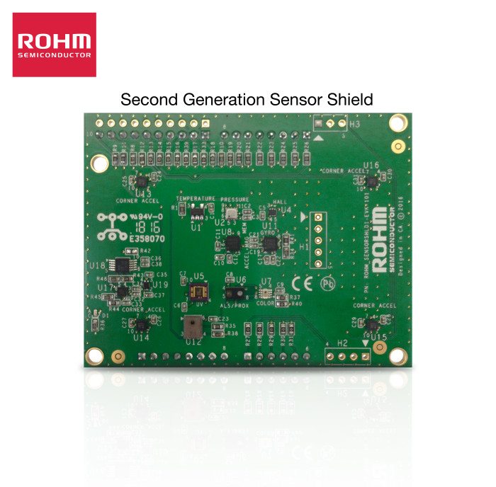 New Sensor Shield Makes Prototyping and Initial Set Development Easy