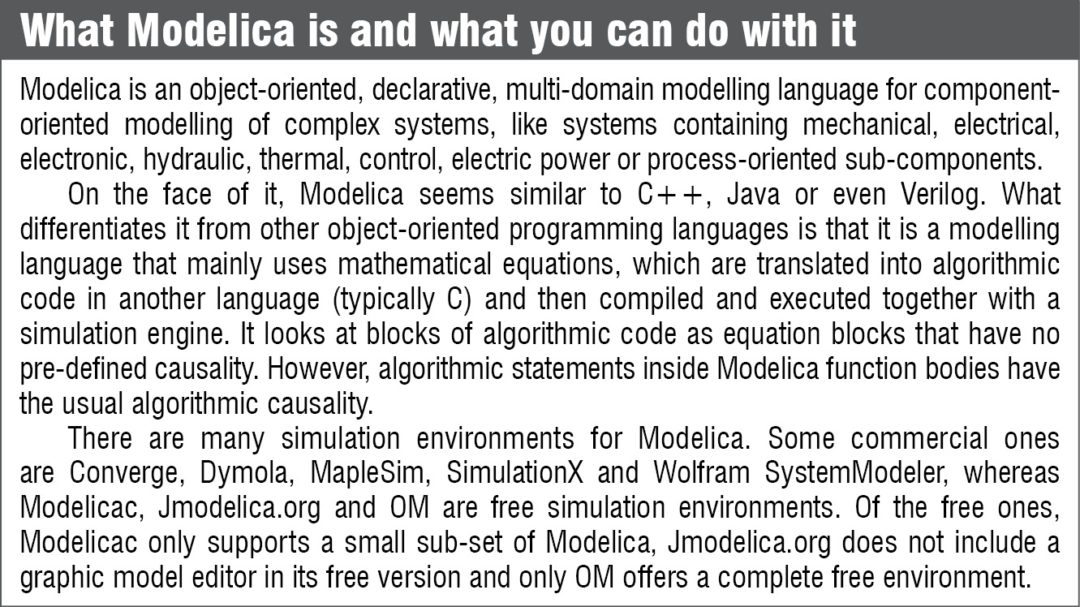Modelling With Modelica In OpenModelica