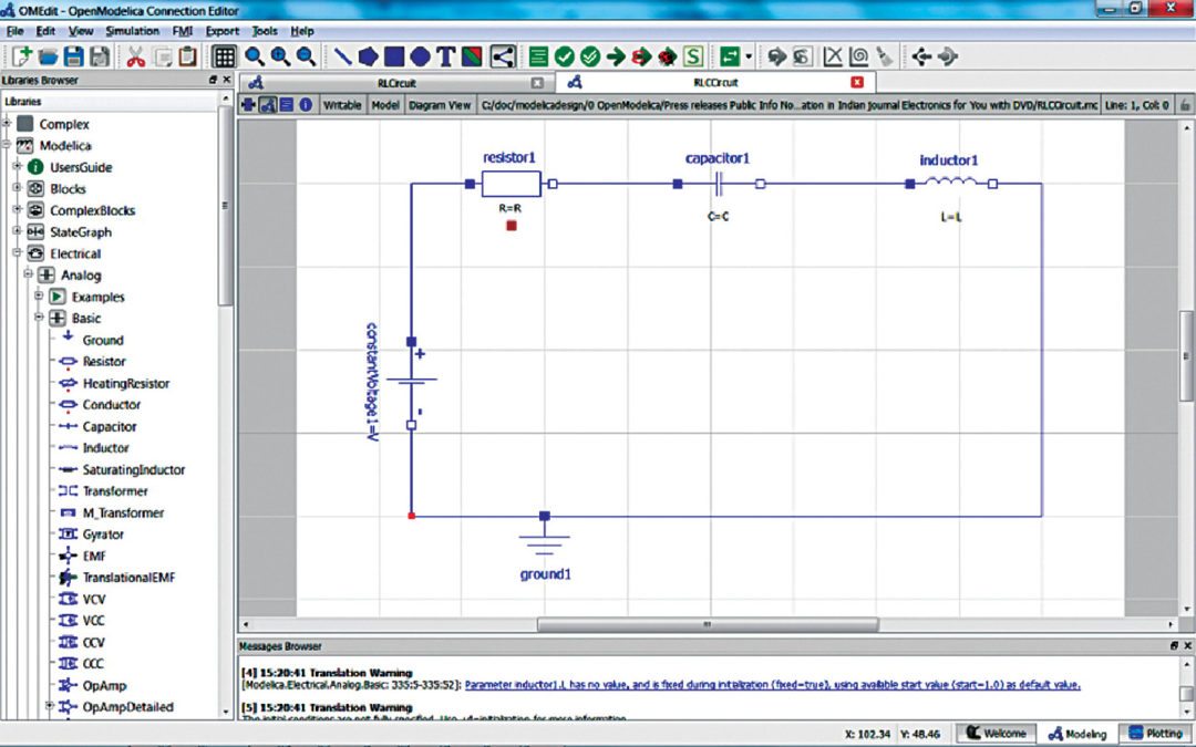 Modelling With Modelica In OpenModelica