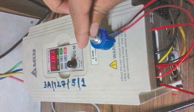 3 Phase Induction Motor Using Vfd And Plc