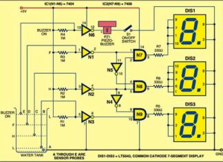Water Level Indicator using 7 Segment Display Water Level Indicator using 7 Segment Display