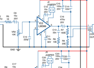 Quadraphonic Amplifier Circuit