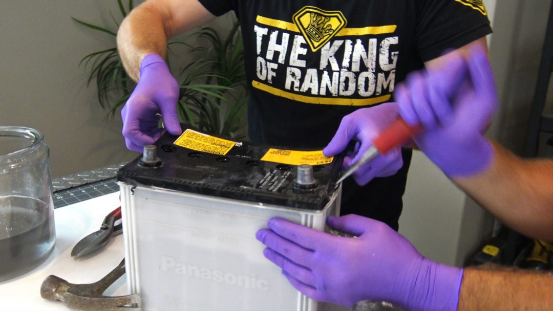 Hack/Teardown Car Battery