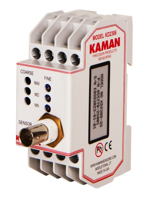 Kaman Measuring Announces KD-2306 Non-ContactDisplacement Sensing System