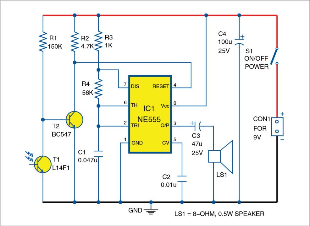 Fire Detector Schematic Diagram
