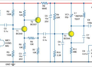 Wireless Baby Monitor Circuit Wireless Baby Monitor circuit