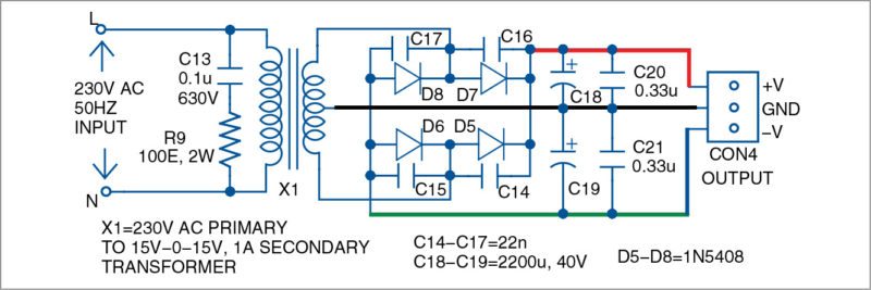 Fig. 2: Input power supply