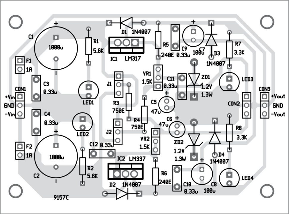 Universal Power Supply Detailed Project Available