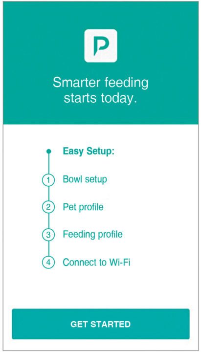Fig. 5: Petnet smartfeeder iPhone application