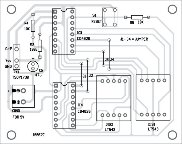 Simple Low Cost Visitor Counter | Detailed Project Available