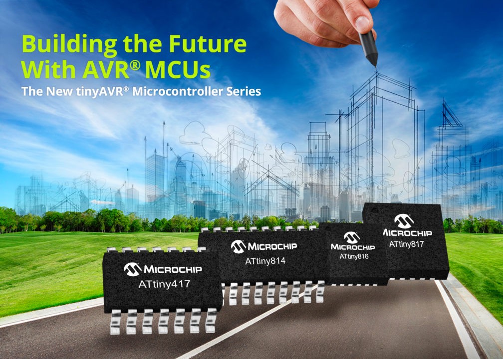 Microchip launches new generation of 8-bit AVR MCUs with Core Independent Peripherals