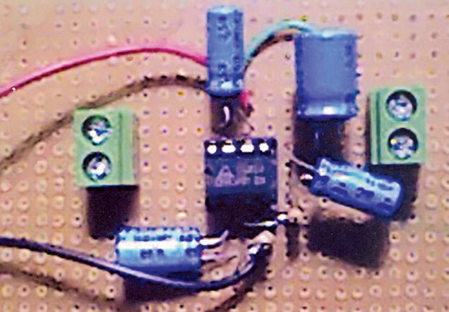 Author’s prototype AF Amplifier
